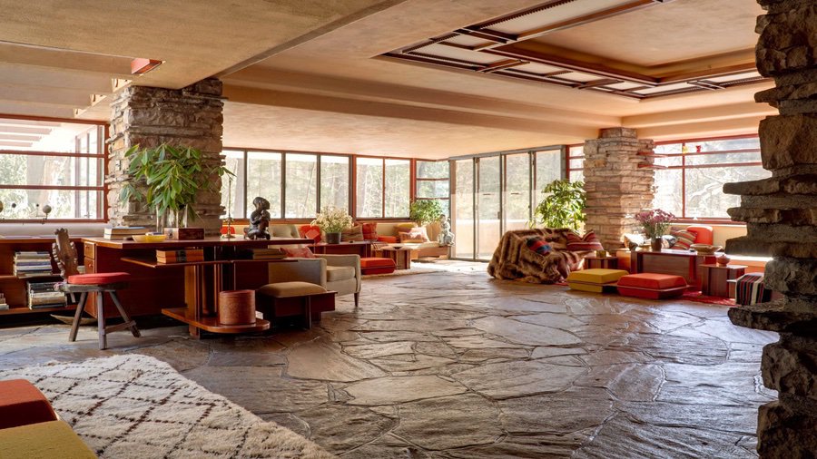 Fallingwater Reopens Inside of House